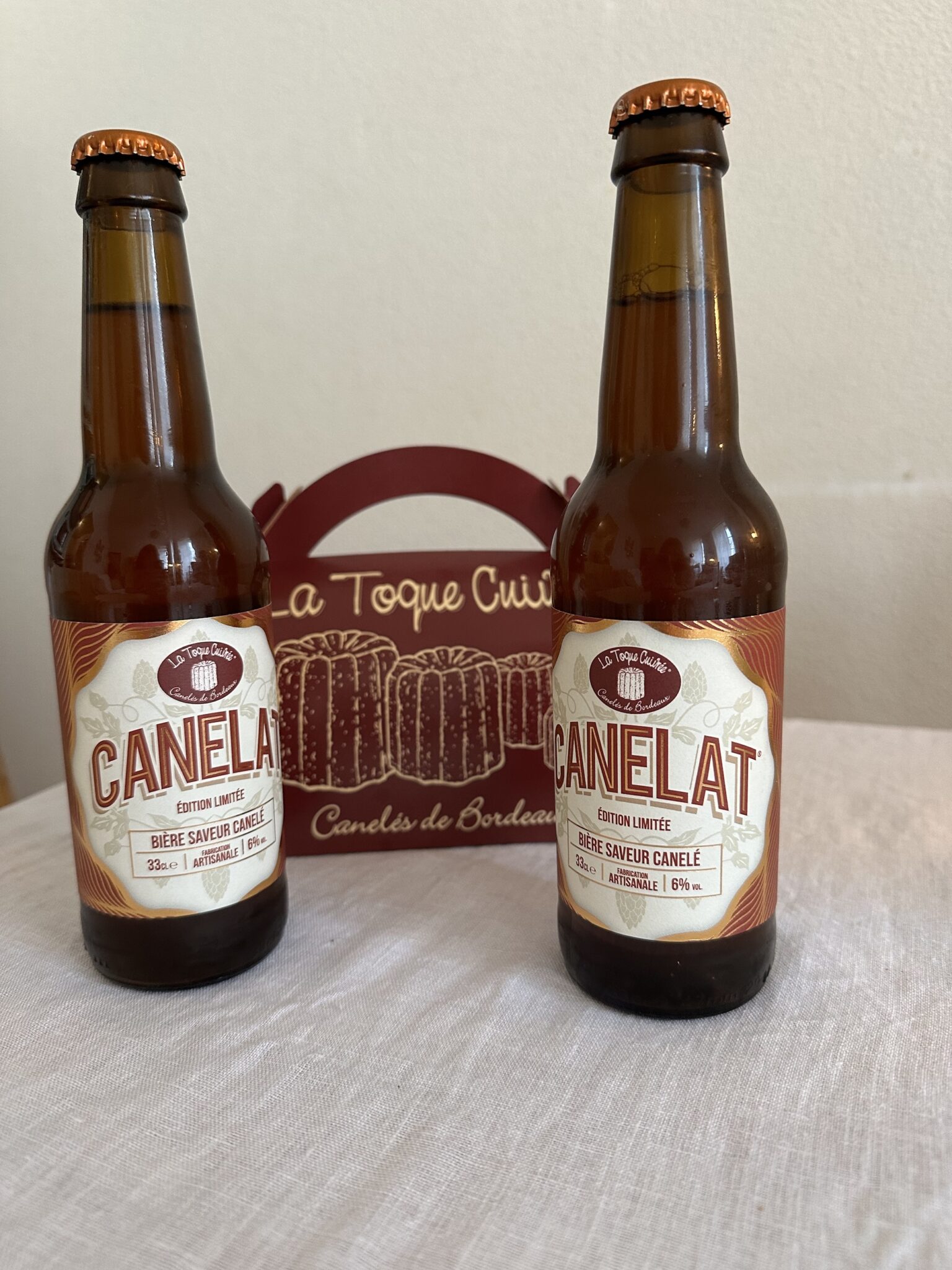 La Toque Cuivrée lance une bière au canelé