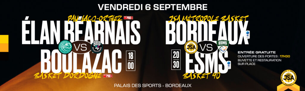 Une soirée 100% basket et gratuite au Palais des Sports !