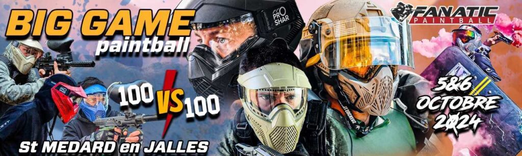 Le plus grand combat de paintball en Nouvelle-Aquitaine t’attend les 5 et 6 octobre 2024🔫