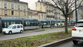 Un gros accident de tramway perturbe la circulation à Bordeaux